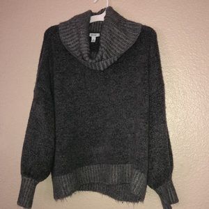 Nine West Grey Long Sleeve Turtle Neck XL Long Sleeve